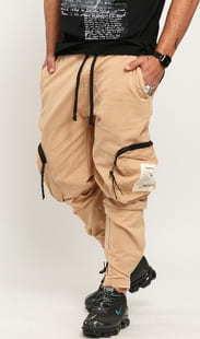 PREACH Cotton Cargo Pants béžové