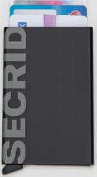 SECRID Cardprotector Laser Logo černá