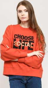 WOOD WOOD Patti Sweatshirt tmavě oranžová