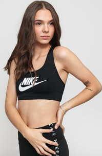 Nike Pro Swoosh Futura Bra černé