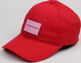 CALVIN KLEIN JEANS W Institutional Cap červená