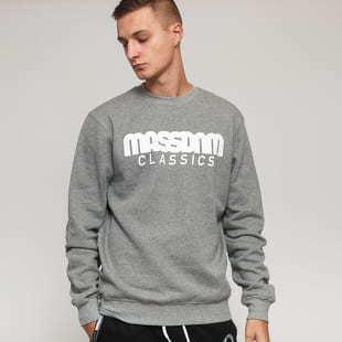 Mass DNM Classics Crewneck melange šedá
