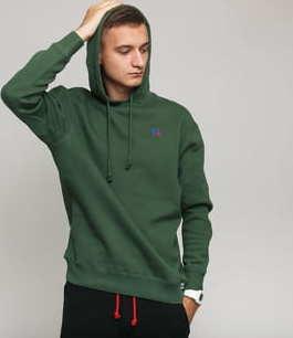 RUSSELL ATHLETIC Mason Hoody zelená