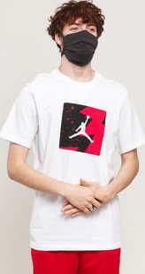 Jordan M J Poolside Crew bílé