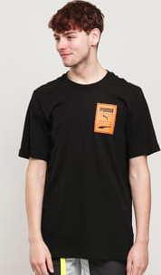 Puma Recheck Pack Graphic Tee černé