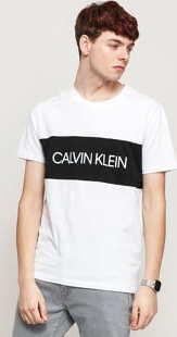 Calvin Klein CK ONE SS Crew Neck C/O bílé