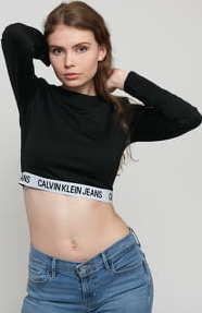 CALVIN KLEIN JEANS W Milano LS Top černé