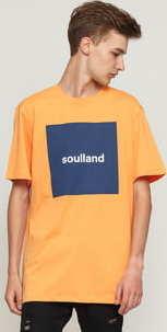 Soulland Logic Manson Tee oranžové