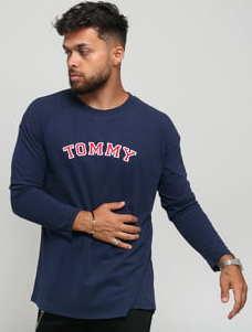 Tommy Hilfiger CN Tee LS navy