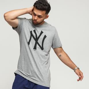 New Era MLB Team Logo Tee NY C/O melange šedé