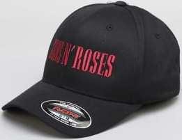 Yupoong Guns n' Roses Flexfit Cap černá L-XL