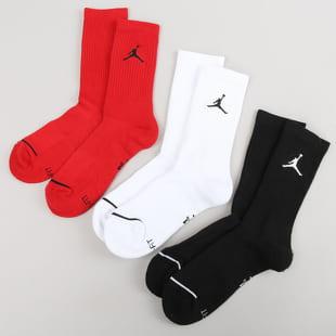 Jordan Jumpman Crew 3Pack černé / bílé / červené