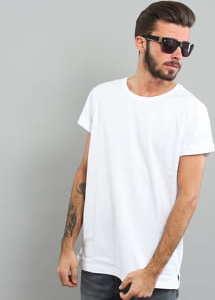Urban Classics Turnup Tee bílé