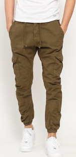 Urban Classics Cargo Jogging Pants olivové