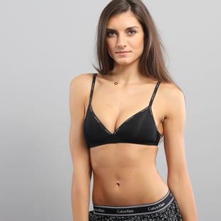 Calvin Klein Triangle Lightly Lined C/O černé