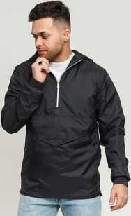 Urban Classics Pull Over Windbreaker černá