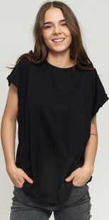 Urban Classics Ladies Extended houlder Tee černé