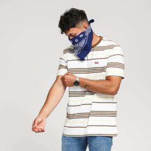 Levi's ® SS Original HM Tee bílé / hnědé / mentolové / žluté
