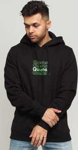 Queens Matrix Hoodie černá