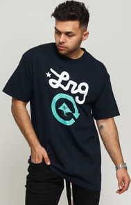 LRG Cycle Logo 2 Tee navy