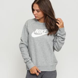 Nike W NW Essential Crew Fleece HBR melange šedá