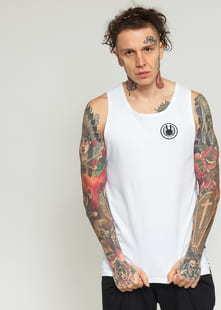 Azurit Kingdom Stripe Tanktop bílé