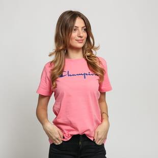 Champion Crewneck Tee růžové