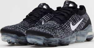 Nike W Air Vapormax Flyknit 3 black / white - metallic silver