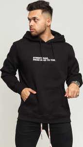 Queens Streetwear Hoodie černá