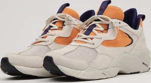 ARKK Kanetyk Suede W13 off white blazing orange