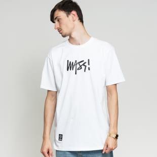 Mass DNM Signature Medium Logo Tee bílé