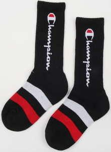 Champion Crew Socks černé / červené / bílé