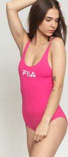 Fila W Saidi Bathing Suit tmavě růžové