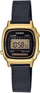 Casio LA 670WEMB-1EF černé / zlaté