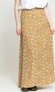 EDITED Fadila Skirt béžová / bílá
