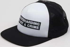 Santa Cruz Not A Crime Cap černá / bílá