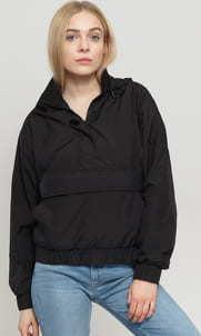 Urban Classics Ladies Panel Pull Over Jacket černá