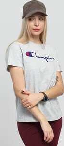 Champion Crewneck Tee melange šedé