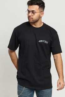 Indigo x Queens 4B0082 Tee černé