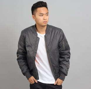 Urban Classics Basic Bomber Jacket tmavě šedá