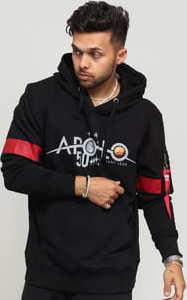 Alpha Industries Apollo 50 Reflective Hoody černá