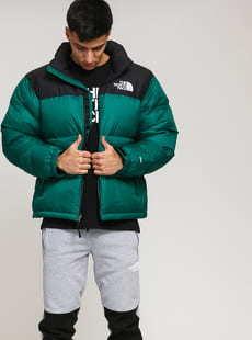 The North Face M 1996 Retro Nuptse Jacket tmavě zelená / černá