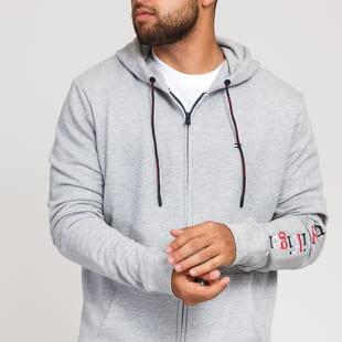 Tommy Hilfiger FZ Hoodie LWK melange šedá