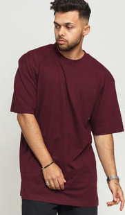 Urban Classics Organic Basic Tee vínové