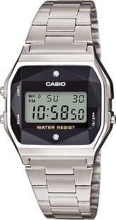 Casio A 158WEAD-1EF stříbrné