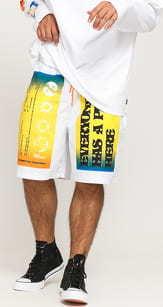 Converse Rokit x Converse Shorts bílé