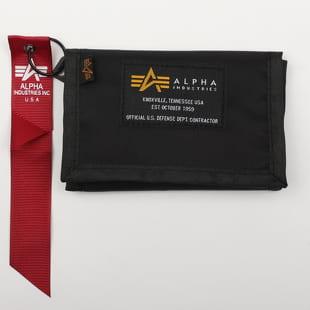 Alpha Industries Crew Wallet černá