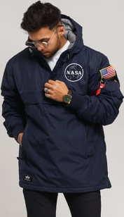 Alpha Industries NASA Anorak navy