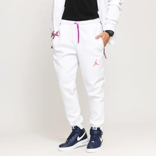 Jordan M J Air Fleece Pant bílé