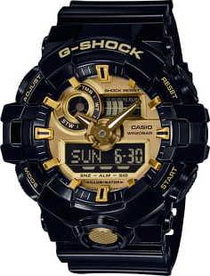 Casio G-Shock GA 710GB-1AER černé / zlaté